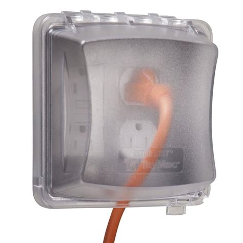 2 gang electrical box leviton strap mount cover|Weatherproof Covers & Boxes .